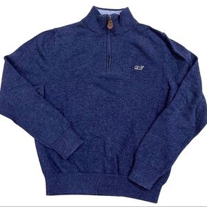 Vineyard Vines Boys Quarter Zip Sweater